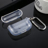 For Apple AirPods Pro Transparent TPU Wireless Earphone Protective Case(Transparent)