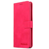 For Galaxy Note 10 Diaobaolee Pure Fresh Texture Horizontal Flip Leather Case, with Holder & Card Slot & Wallet & Photo Frame(Red)