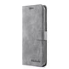For Galaxy S9+ Diaobaolee Pure Fresh Texture Horizontal Flip Leather Case, with Holder & Card Slot & Wallet & Photo Frame(Grey)