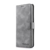 For Galaxy S10+ Diaobaolee Pure Fresh Texture Horizontal Flip Leather Case, with Holder & Card Slot & Wallet & Photo Frame(Grey)