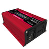 Zhizun 12V to 220V 4000W Car Power Inverter(Red)