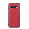 For Galaxy S10+ Diaobaolee Shockproof PU + TPU Protective Case(Red)