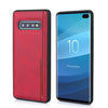 For Galaxy S10+ Diaobaolee Shockproof PU + TPU Protective Case(Red)