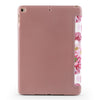 For iPad 10.2 Colored Pattern Horizontal Flip PU Leather Case, with Three-folding Holder & Honeycomb TPU Cover(Flamingo)