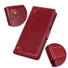 For Galaxy A51 Copper Buckle Nappa Texture Horizontal Flip Leather Case with Holder & Card Slots & Wallet(Wine)