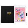 For iPad 10.2 / 10.5 TPU Horizontal Flip Leather Case with Holder & Card Slot & Sleep / Wake-up Function(Ocean)