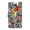 For Sony Xperia 20 3D Colored Drawing Horizontal Flip PU Leather Case with Holder & Card Slots & Wallet(Lace Roses)