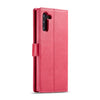 For Galaxy Note 10 LC.IMEEKE Calf Texture Horizontal Flip Leather Case, with Holder & Card Slots & Wallet(Rose Red)