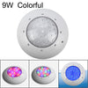 9W ABS Plastic Swimming Pool  Wall Lamp Underwater Light(Colorful)