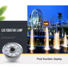 6W Landscape Ring LED Aluminum Alloy Underwater Fountain Light(Warm Light)