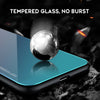 For Huawei Y7 (2019) / / Y7 Prime (2019) Gradient Color Glass Case(Blue)