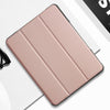 For iPad 10.2 Mutural Horizontal Flip PC + TPU + PU Leather Case with Holder & Pen Slot(Rose Gold)