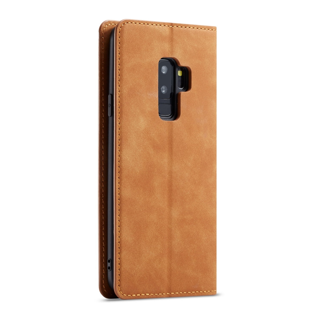 For Galaxy S9+ Forwenw Dream Series Oil Edge Strong Magnetism Horizontal Flip Leather Case with Holder & Card Slots & Wallet & Photo Frame(Brown)