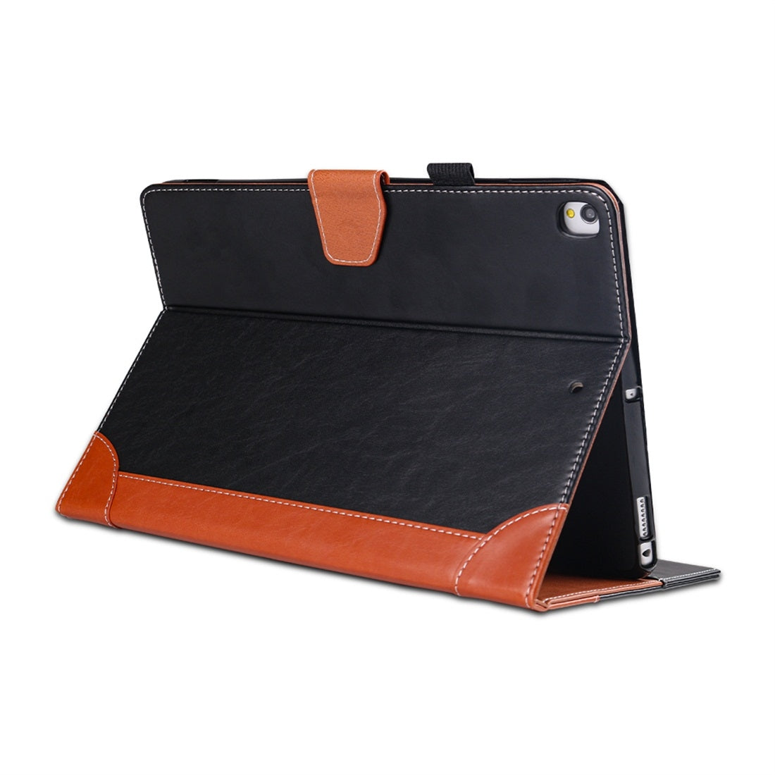 For iPad Mini 1 / 2 / 3 / 4 / 5 Business Book Style Horizontal Flip Leather Case with Holder & Card Slots & Wallet(Brown)