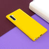 For Galaxy Note 10 2.0mm Thick TPU Candy Color Protective Case(Yellow)