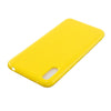 For Huawei Y7 Pro (2019) 2.0mm Thick TPU Candy Color Protective Case(Yellow)