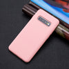 For Galaxy S10+ 3 in 1 Shockproof PC + Silicon Case(Pink)
