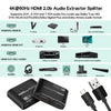 NK-H38 4K HDMI Audio Splitter Converter