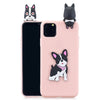 For iPhone 11 3D Cartoon Pattern Shockproof TPU Protective Case(Cute Dog)