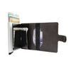 For 6.5 inch and Below Mobile Phone Universal multi-function Card Slot & Wallet & Holder & Photo Frame(Black)