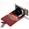 For 6.5 inch and Below Mobile Phone Universal multi-function Card Slot & Wallet & Holder & Photo Frame(Red)