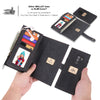 For Galaxy S9+ POLA Multi-function Fashion Magnetic Horizontal Flip Leather Case with Card Slots & Wallet & Photo Frame & Holder(Black)