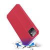 iPhone 11 DUX DUCIS Skin X Series PU + TPU Horizontal Flip Leather Case with Holder & Card Slots(Red)