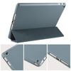 For iPad 10.2 Horizontal Flip Tablet PC PU Leather Case with Three-folding Holder & Pen Slot(Pine Needle Green)