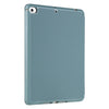 For iPad Mini 5 / 4 Horizontal Flip Tablet PC PU Leather Case with Three-folding Holder & Pen Slot(Pine Needle Green)