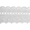 15  Yards 7.3 cm Cotton Embroidery Lace Sofa tablecloth Decoration For Sewing Decoration Lace Fabric(Semi-bleached)