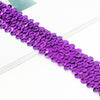 LP000330 Three-row Elastic Connection Sequins Lace Belt DIY Clothing Accessories, Length: 45.72m, Width: 3cm(Purple)