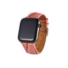 For Apple Watch Series 6 & SE & 5 & 4 40mm / 3 & 2 & 1 38mm Crocodile Texture Leather Wrist Strap(Pink)