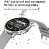 DT96 1.3 inch Round Color Screen Smart Watch, IP68 Waterproof, Support Heart Rate Blood Pressure Monitoring / Sedentary Reminder / Sleep Monitoring, Strap material:Metal(Black)