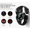 S201 Bluetooth 4.2 Multi-function TWS True Wireless Bluetooth Earphone Smart Watch(Black)
