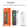 G21 2.4GHz Fly Air Mouse LED Backlight Wireless Keyboard Remote Control with Gyroscope for Android TV Box / PC, Support Intelligent Voice