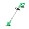 21V Portable Rechargeable Electric Lawn Mower Weeder, Plug Type:US Plug(Green)