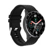 OVSEN H30 1.3 inch Round Color Screen Smart Watch, IP67 Waterproof, Support Sleep Monitoring/Two-way Anti-lost Etc, Silicone Strap(Black)