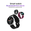 OVSEN H30 1.3 inch Round Color Screen Smart Watch, IP67 Waterproof, Support Sleep Monitoring/Two-way Anti-lost Etc, Silicone Strap(Black)