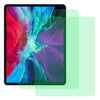 For iPad Pro 12.9 inch (2020) 2 PCS 9H 2.5D Eye Protection Green Light Explosion-proof Tempered Glass Film