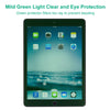 For iPad 9.7 (2018) 25 PCS 9H 2.5D Eye Protection Green Light Explosion-proof Tempered Glass Film
