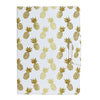 For iPad Mini 4 / 3 / 2 / 1 Painted Pattern Horizontal Flip Leather Case with Holder(Pineapple)