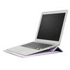 PU Leather Ultra-thin Envelope Bag Laptop Bag for MacBook Air / Pro 13 inch, with Stand Function(Light Purple)