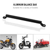 CS-859A1 Motorcycle Electric Vehicle Aluminum Alloy Extended Balance Bar Headlight Mobile Phone Bracket(Black)