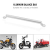 CS-859A3 Motorcycle Electric Vehicle Aluminum Alloy Extended Balance Bar Headlight Mobile Phone Bracket(Silver)