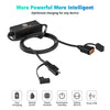 WUPP CS-1186B1 Motorcycle SAE Single USB Port Fast Charging Charger
