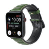 Genuine Leather Watchband For Apple Watch Series 6 & SE & 5 & 4 44mm / 3 & 2 & 1 42mm(Green)