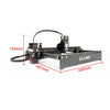 DAJA D3 10W 10000mW 23x28cm Engraving Area 360 Degrees Rotation Laser Engraver Carving Machine, EU Plug