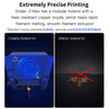 CREALITY Ender-3 Max Smart Sensor Dual Cooling Fans DIY 3D Printer, Print Size : 30 x 30 x 34cm, UK Plug