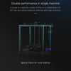 CREALITY Ender-5 Pro Silent Mainboard Double Y-axis DIY 3D Printer, Print Size : 22 x 22 x 30cm, UK Plug