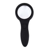 600559 4X Visual Magnifier with LED Light for Tablet & Mobile Phone Repair / Aid / Seniors, with Currency Detecting Function(Black)